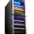 Kalamera KRC-33DZF Design Weinkühlschrank für bis zu 33 Flaschen (bis zu 310 mm Höhe),zwei Temperaturzonen ,5-18°C,(100 Liter, LED Bedienoberfläche, 2 Kühlzonen, Edelstahl)[Energieklasse B] -